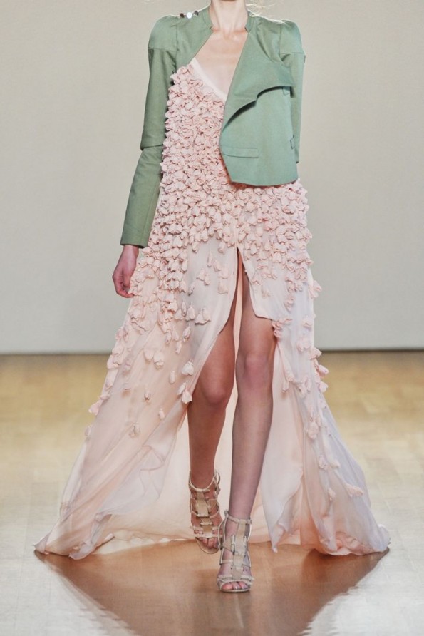 pink-wedding-dress-with-green-jacket__full